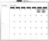 Rose Art The Board Dudes Dry Erase Calendar, Aluminium Frame 20x16