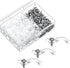 Boao 100 Pack LED Strip Light Mounting Clips Brackets Fixing Clips One