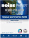 Boise POLARIS Premium Multi-Use Printer & Copy Paper, 1 Ream, White, Letter (8.5"