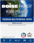 Boise POLARIS Premium Multi-Use Printer & Copy Paper, 1 Ream, White, Letter (8.5"