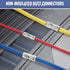 460PCS Non Insulated Butt Connectors Kit, Sopoby Butt Splice Connectors, 24-8 Gauge Uninsulated Wire Connectors