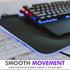 Tilted Nation RGB Gaming Mouse Pad - Large LED Desk Mat with 8 Adjustable Light Modes, Non Slip Rubber Base