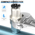 TAILONZ PNEUMATIC Female Straight 5/16 Inch Tube OD x 1/4 Inch NPT Thread Push to Connect Fittings (Pack of 10)