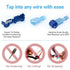 TICONN 120Pcs T Tap Wire Connectors - Quick Splice Connector with Storage Case