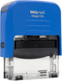 Scanned Self Inking Stamp, Printer 20 Style 2, Blue Ink