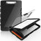 Sooez Original Clipboard with 2 Storage & Pen Holder, Heavy Duty Clip Boards 8.5x11 with Dual Storage, School Supplies