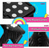 Stool,11 Inch Black,1 Pack Delxo Folding Step Non-Slip Foldable Step Stools for Kids and Adults,Portable Foldable Step