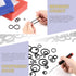 Swpeet 834Pcs O-Ring Washer Assortment Kit, SAE and Metric, Nitrile Rubber for Plumbing and Automotive