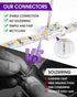 HitLights 26 Pack 2 Pin LED Connector - Solderless LED Tape Light Connectors with Screwdriver for 12V 24V Strips