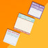 Knock Knock Getting Shit Done Large Sticky Notes – 4 x 4-inches (Pack of 8)