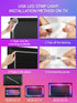 TV LED Lights, 13.1ft RGB Color Changing Light Strip for 45-65 Inch TV with Remote & Music Sync Control