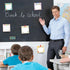 9 Teacher Appreciation Week Gifts Sticky Notes - Pcs Cute Self Stick Notepads Apple Pen Book Design Adhesive Memo Pad