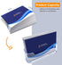 vrupin 4 Pack Acrylic Business Card Holder for Desk, Fits 30-50 Business Cards, Display Stand for Exhibition