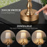 5200mAh 3-Level Dimmable PARTPHONER Mini Cordless LED Table Lamp, Rechargeable Battery Operated Lamp, Brightness, Touch