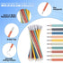 Sabary 30 Pcs Inspirational Colorful Mood Pencils - Motivational Saying Pre Sharpened Pencils for Students