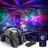 Rossetta Dual Lens Galaxy Projector, Star Projector for Bedroom with 58 Light