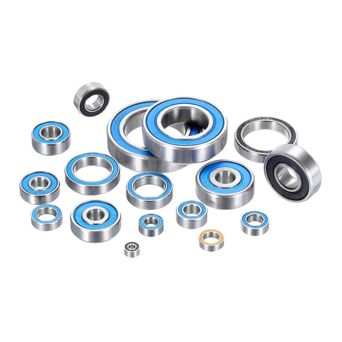 uxcell 5pcs Miniature Deep Groove Ball Bearings 15x21x4mm Double Sealed for Electric Motor, Home Appliances