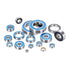 uxcell 5pcs Miniature Deep Groove Ball Bearings 15x21x4mm Double Sealed for Electric Motor, Home Appliances