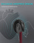 Lightweight Stethoscopes for Nurses, Doctors, Nursing Students, Single Head Heartbeat Monitor with Accessories