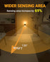 1-150LM Dimmable 2 Pack Lyridz LED Night Lights Plug into Wall with Motion Sensor, Plug-in Nightlight Indoor