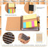 Jetec 12 Sets Team Appreciation Gifts, Inspirational Team Spiral Notebooks with Notes and Ballpoint Pens for Staff