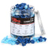 Nilight 120PCS/60 Pairs Quick Splice Disconnect Wire Terminals, T-Tap Spade Connectors for 16-14 AWG Male Female