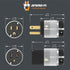 Journeyman-Pro 515CV-LIT Lighted 15 Amp 120-125 Volt, NEMA 5-15R, 2Pole 3Wire, Female Plug Replacement Connector
