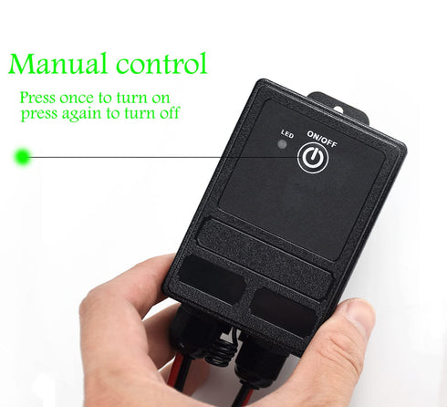 DC12V Switch,984ft Switch,DC12V/24V/48V/72V 40A Waterproof Remote Control Relay Long Range Wireless Remote Relay RF