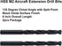 MAXTOOL 15/32"x6" 2pcs Identical Aircraft Extension Drills, HSS M2 Extra Long Deep Twist Drill Bits, Fully Ground