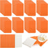 Harloon 100 Pcs Mini Notebooks, Bulk Employee Appreciation Gifts, Small Pocket Journals for Office Favors (Orange)