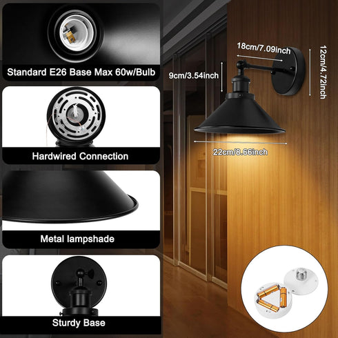 Merlight Set Dimmable Battery Wall Sconces of Two, Battery Operated Sconces, Cordless Wall Sconce, RGB Fabric Wall