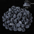Zonon 64 Pcs Synthetic Filter Paper Stickers, 0.3 Um Filter Disc for Mushroom Cultivation with 100 Rubber Stopper