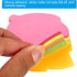 PATIKIL 3.5 x 2.7 Inch Leaf Shape Sticky Notes, 12 Pads, Cute Self-Stick Memo Pads, 100 Sheets/Pad