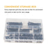 binifiMux 100pcs M6x15mm/25mm/35mm/45mm/55mm/65mm/75mm Baby Bed Crib Screws Hardware Replacement Kit, Black Hex Drive