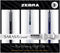 Zebra Pen Sarasa Grand Gel Pen Gift, White/Black/Navy Barrel, Medium Point 0.7mm, Black Ink, 3 Count