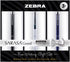 Zebra Pen Sarasa Grand Gel Pen Gift, White/Black/Navy Barrel, Medium Point 0.7mm, Black Ink, 3 Count