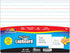 BAZIC Dry Erase Lap Board 9"x12", Double Sided Primary Ruled & Blank, Small Portable Whiteboards for Teacher Home,