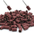 120 PCS 1/4 Inch Sanding Sleeves, 320 Grit Sanding Drum and Sleeves Set, Oxide Sandpaper