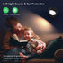 Racokky 2 3 Dimmable 360 3000mAh LED Wall Lights Pcs, Wall Lamp Color Temperatures & Magnetic Rotation with Remote