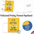 NobleWorks As You Retire Humor Retirement Card with Envelope, Business Teacher Coworker, Big 8.5 x 11 Inch