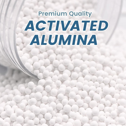 Wisesorb 4 LBS Activated Alumina, Reusable Desiccant Dehumidifier, Alumina Desiccant for Moisture Control