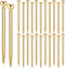 Thenshop 24 Pcs Heart Shaped Retractable Metal Pens - 1.0 mm Black Ink Decorative Pens for Engagement Gifts
