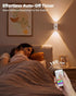 4000mAh 3 12 1 Pack) EZVALO Battery Operated Wall Sconce with Motion Sensor, Rechargeable Wall Light, Color