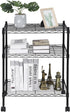 3-Shelf (3-Shelf) Shelving Storage Unit Adjustable Heavy Duty Metal Shelf with Wheels Casters for Laundry Office Garage