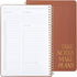 ZICOTO Simplified Daily Planner and Notebook, Aesthetic Spiral To-Do List Notepad for Organizing Work Tasks and