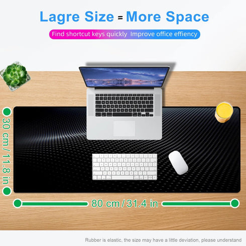 A AEDOLL 31.5x11.8 Inch 3mm Setups(Sci-Fi Mouse Pad Gaming Mousepad - Durable Fabric with Non-Slip Base, Waterproof