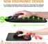 Ergonomic Mouse Pad with Wrist Support, Upgrade Mousepad with Massage Design, Non-Slip PU Base for Pain Relief,