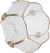 Homoyoyo E27 Plastic Lampshade with Iron Frame, Medium Size 4.2cm Diameter, Pendant