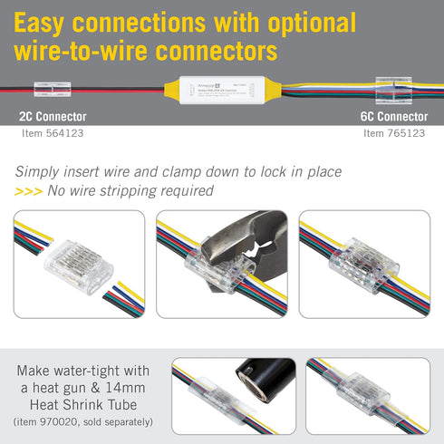 Armacost Lighting 713521 Outdoor RGB+WW LED Controller
