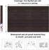 Arthome Peel and Stick Wood Contact Paper, Self-Adhesive Brown Walnut Wallpaper for Countertops, Easy to Clean 17"x120"